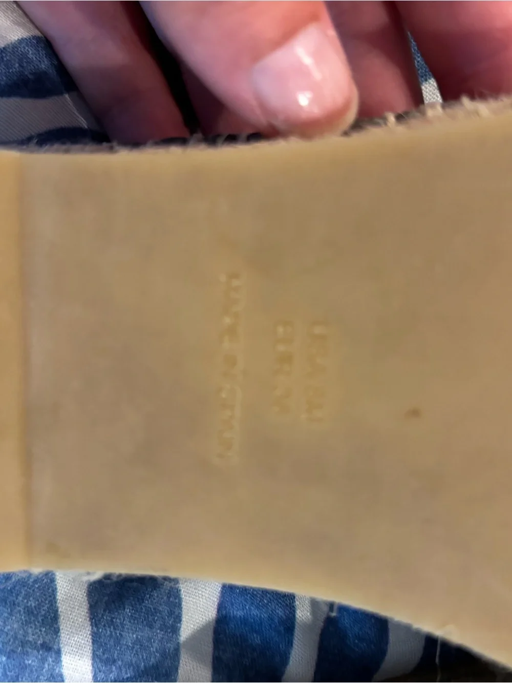 Vince Carlita Brown Taupe Suede Crisscross Toe-Loop Espadrille Slide